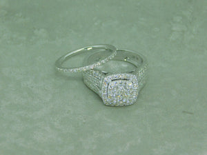 Ladies Diamond Rings Set