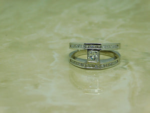 Ladies Diamond Engagement Rint